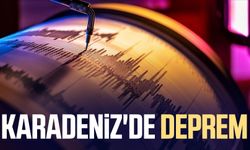 Karadeniz'de şiddetli deprem