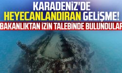 Karadeniz'de heyecanlandıran gelişme! Bakanlıktan izin talebinde bulundular