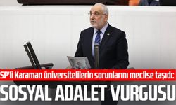 SP'li Mehmet Karaman üniversitelilerin sorunlarını meclise taşıdı