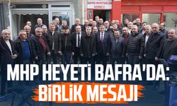 MHP heyeti Bafra'da: Birlik mesajı