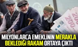 Milyonlarca emeklinin merakla beklediği rakam ortaya çıktı