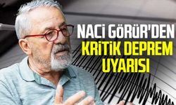 Naci Görür'den kritik deprem uyarısı