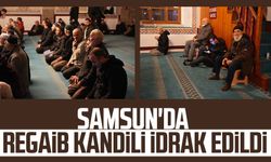 Samsun'da Regaib Kandili idrak edildi