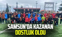 Samsun'da kazanan dostluk oldu