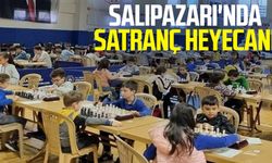 Salıpazarı'nda satranç heyecanı