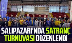 Salıpazarı'nda satranç turnuvası düzenlendi