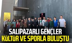 Salıpazarlı gençler kültür ve sporla buluştu