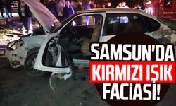 Samsun Çarşamba'da kırmızı ışık faciası!