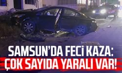 Samsun Kavak'ta feci kaza: Çok sayıda yaralı var!
