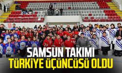 Samsun takımı Türkiye üçüncüsü oldu