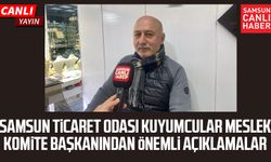 Samsun Ticaret Odası Kuyumcular Meslek Komite Başkanı Turgut Saatçiler'den önemli açıklamalar