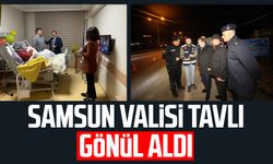 Samsun Valisi Orhan Tavlı gönül aldı