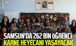 Samsun'da 262 bin öğrenci karne heyecanı yaşayacak