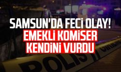 Samsun'da feci olay! Emekli komiser İsmet Çelebi kendini vurdu