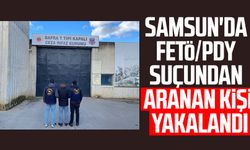 Samsun'da FETÖ/PDY suçundan aranan kişi yakalandı