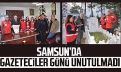 Samsun Havza’da Gazeteciler Günü unutulmadı