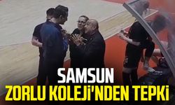 Samsun Zorlu Koleji'nden tepki