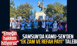 Samsun'da Kamu-Sen'den "ek zam ve refah payı" talebi