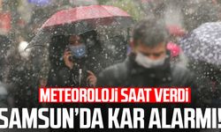 Kar alarmı: 13 Ocak Pazartesi Samsun'da hava durumu