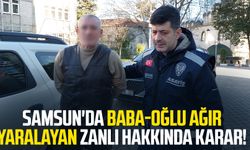 Samsun'da Suat Tüfekçi ve oğlu Osman Tüfekçi'yi ağır yaralayan zanlı hakkında karar!