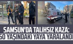 Samsun'da talihsiz kaza: 60 yaşındaki Durmuş Kurt yaralandı