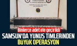 Samsun'da Yunus Timlerinden büyük operasyon: 39 bin sentetik ecza ele geçirildi