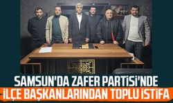 Samsun'da Zafer Partisi'nde ilçe başkanlarından toplu istifa