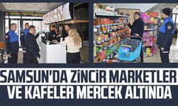 Samsun Havza'da zincir marketler ve kafeler mercek altında