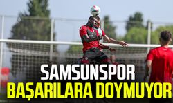 Samsunspor başarılara doymuyor