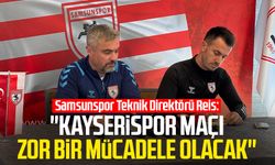 Samsunspor Teknik Direktörü Thomas Reis: "Kayserispor maçı zor bir mücadele olacak"