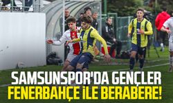 Samsunspor'da gençler Fenerbahçe ile berabere!