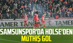 Samsunspor'da Holse'den müthiş gol