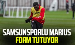 Samsunsporlu Marius form tutuyor