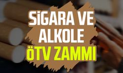 Sigara ve alkole ÖTV zammı