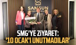 SMG'ye ziyaret:'10 Ocak'ı unutmadılar'