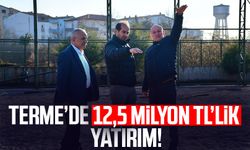 Terme’de spora 12,5 milyon TL’lik yatırım!