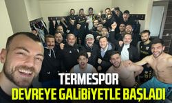 Termespor devreye galibiyetle başladı