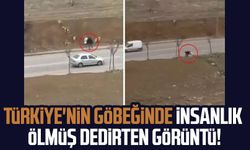 Türkiye'nin göbeğinde insanlık ölmüş dedirten görüntü!