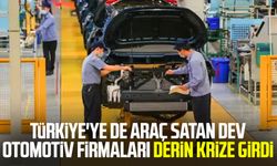 Türkiye'ye de araç satan dev otomotiv firmaları derin krize girdi