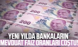 Yeni yılda bankaların mevduat faiz oranları coştu!