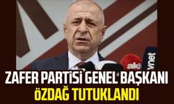 Zafer Partisi Genel Başkanı Ümit Özdağ tutuklandı