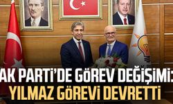 AK Parti’de görev değişimi: Yusuf Ziya Yılmaz görevi devretti