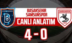 Başakşehir - Samsunspor maçının canlı anlatımı