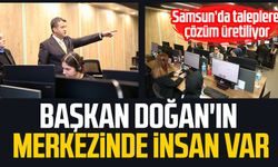 Başkan Halit Doğan'ın merkezinde insan var: Samsun'da taleplere çözüm üretiliyor