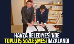 Havza Belediyesi'nde toplu iş sözleşmesi imzalandı