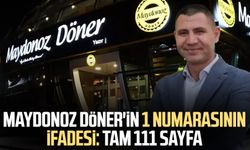 Maydonoz Döner'in 1 numarasının ifadesi: Tam 111 sayfa