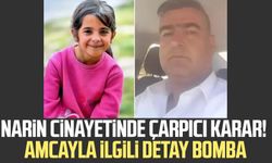 Narin Güran cinayetinde çarpıcı karar! Amcayla ilgili detay bomba