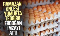 Ramazan öncesi yumurta tedbiri! Erdoğan imzayı attı