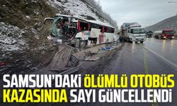 Samsun Kavak'taki ölümlü otobüs kazasında yaralı sayısı güncellendi
