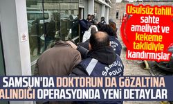 Samsun'da doktorun da gözaltına alındığı operasyonda yeni detaylar